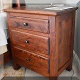 F28. 2 Daniel's Amish Lewiston nightstands. 32”h x 28”w x 19”d 